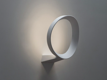 LED+O - LED dimmable aluminium wall lamp by Martinelli Luce - view 2